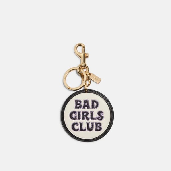 Bad Girls Club Bag Charm In Signature Canvas