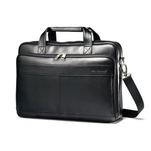 Samsonite Luggage Leather Slim Briefcase
