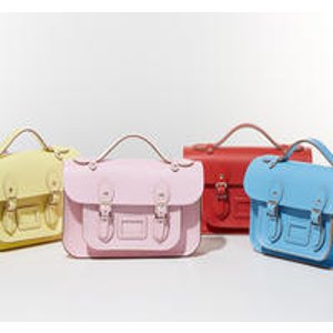 The Cambridge Satchel Mini Designer Handbags on Sale @ Gilt