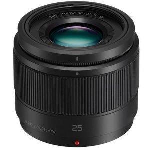 Panasonic 25mm f/1.7 Lumix G Aspherical Lens for Micro 4/3 System
