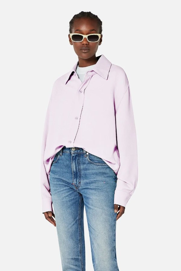 Buttoned Oversize Shirt on Sale - AMI Paris