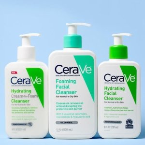 CeraVe 护肤热卖 收温和洁面、无油保湿乳 夏日宝藏护肤