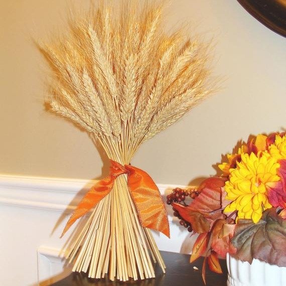 Wheat Sheaf Fall Decor Thanksgiving Decoration Thanksgiving | Etsy