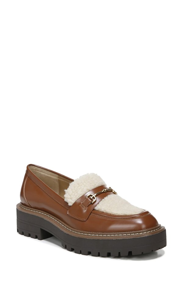 Laurs Faux Shearling Bit Loafer