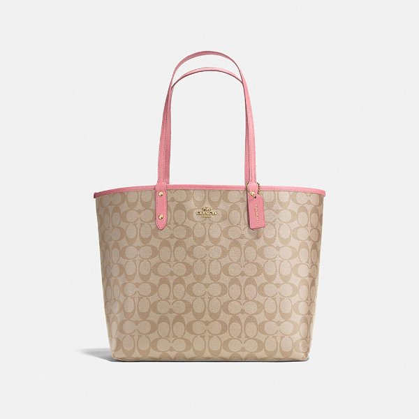 Reversible City Tote in Signature Canvas