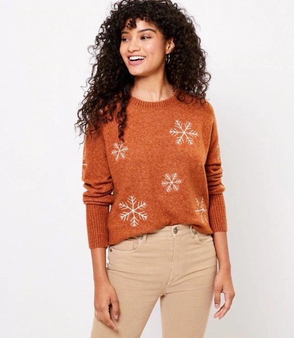 Snowflake Sweater | LOFT