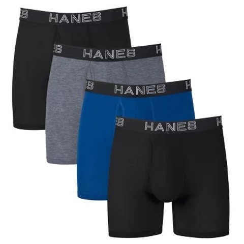 Hanes 男士内裤4条