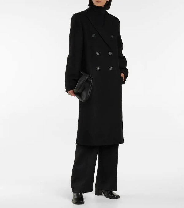 Camia wool-blend coat