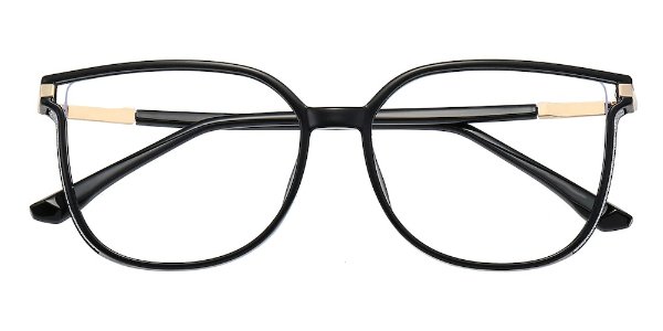 Cat Eye Black Eyeglasses