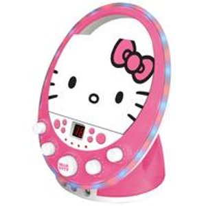 凯蒂猫Hello Kitty外形卡拉OK CD唱机