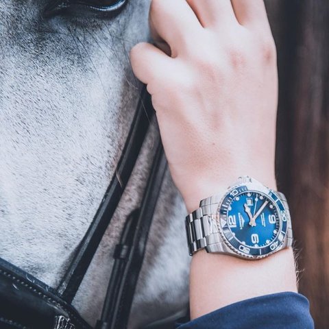 Dealmoon Exclusive: LONGINES HydroConquest Blue Dial Stainless 