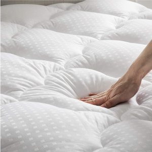 Bedsure  100%纯棉表面 床垫加厚保护罩 queen
