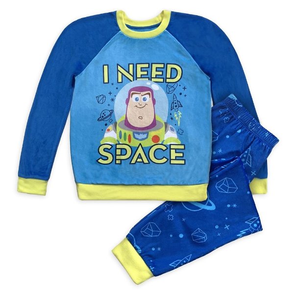 Buzz Lightyear Velour Pajama Set for Boys – Toy Story | shopDisney