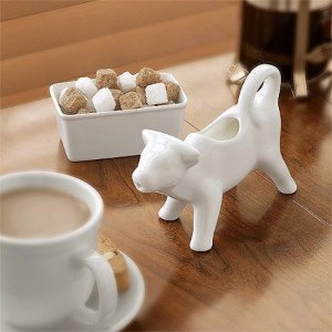 Better Homes and Gardens Cow Creamers, White, Set of 2