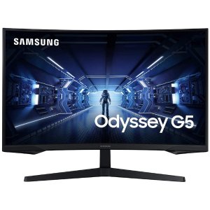 SAMSUNG Odyssey G5 C32G55T 32" 2K 144Hz 1ms Curved Monitor