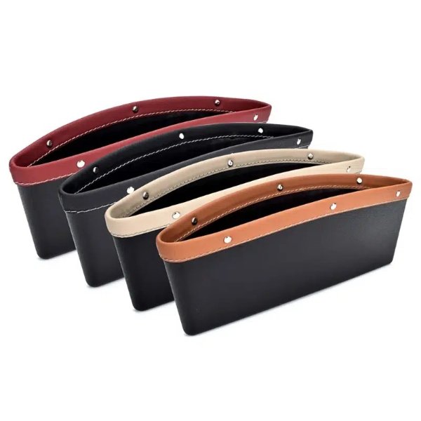1pc Car Seat Seam Gap Filler Storage Organizer Pocket Holder Foldable Pouch Box | Free Shipping For New Users | Temu