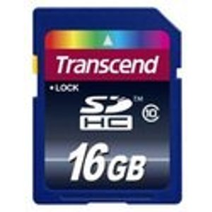 Transcend 16GB Class 10 SDHC Card