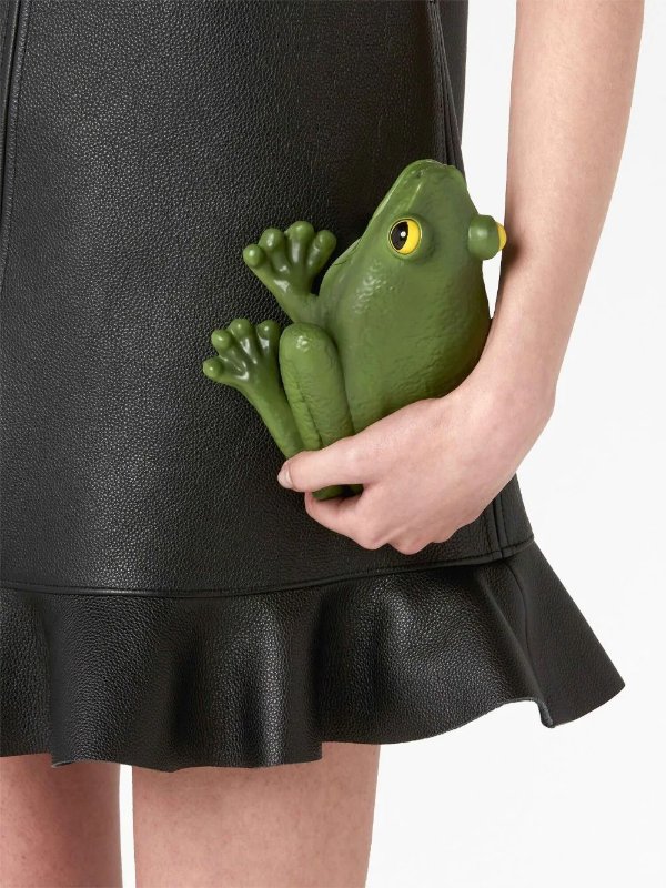 small Frog clutch bag