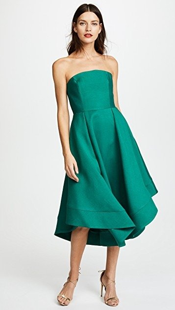 Shop C/meo Collective Making Waves Dress in Emerald at Modalist | M0005000380277