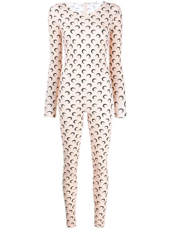 all over moon jumpsuit