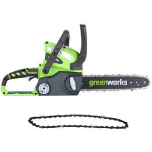 史低价：Greenworks 12英寸40伏无绳电锯 不包含电池和充电器