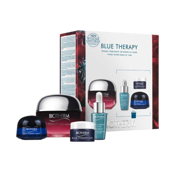 Blue Therapy Red Algae Anti-Aging Gift Set for Her | Biotherm