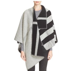 Burberry Brit Check Wool & Cashmere Cape @ Nordstrom