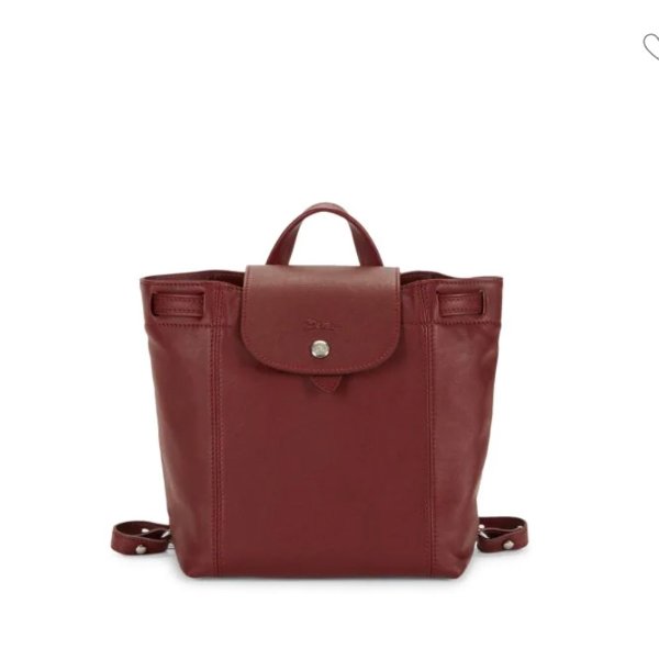 Le Pliage Leather Backpack