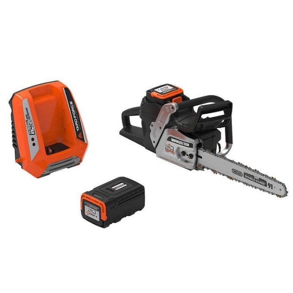 Force 120v Cordless Chainsaw & One 2.5AH 120V Battery With Charger