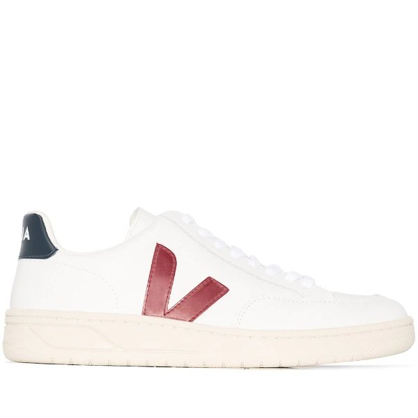 V-12 low-top leather sneakers