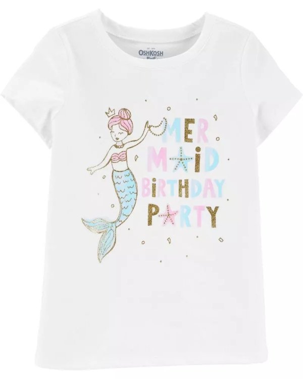 Mermaid Birthday Party Tee