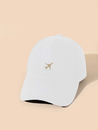 Airplane Embroidered Baseball Cap