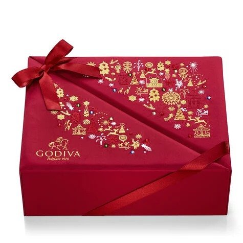 2019 Swarovski® Holiday Luxury Gift Box | GODIVA