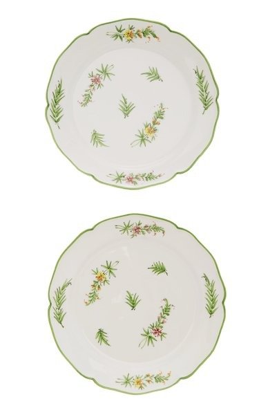 Primavera, Set of 2 Ceramic Dessert Plates