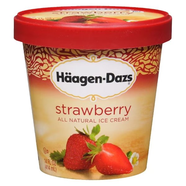 Haagen-Dazs 草莓冰激凌 14oz