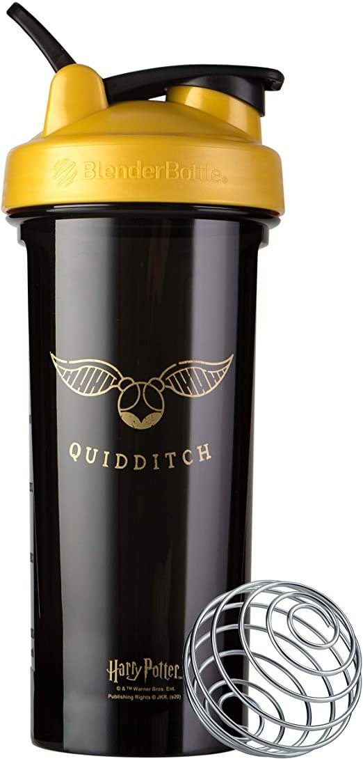 Blender Bottle Harry Potter Pro Series 28-Ounce Shaker Bottle, Quidditch