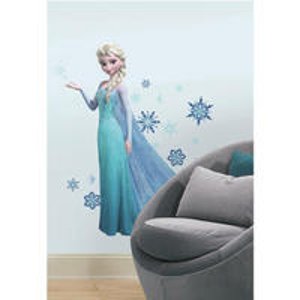 Frozen冰雪女王 Elsa 可反复使用贴纸