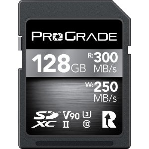 Today Only: ProGrade Digital 128GB UHS-II SDXC Memory Card