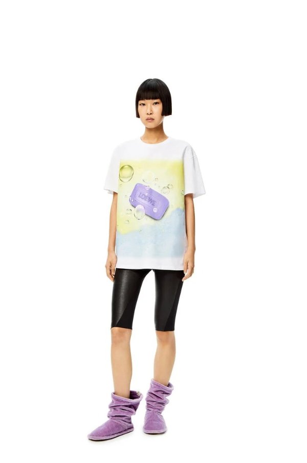 Soap T-shirt in cotton Multicolor - LOEWE