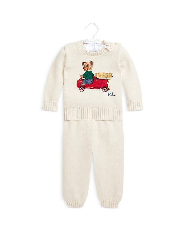 Boys' Polo Bear Sweater Set - Baby