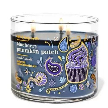 Blueberry Pumpkin Patch 3-Wick Candle