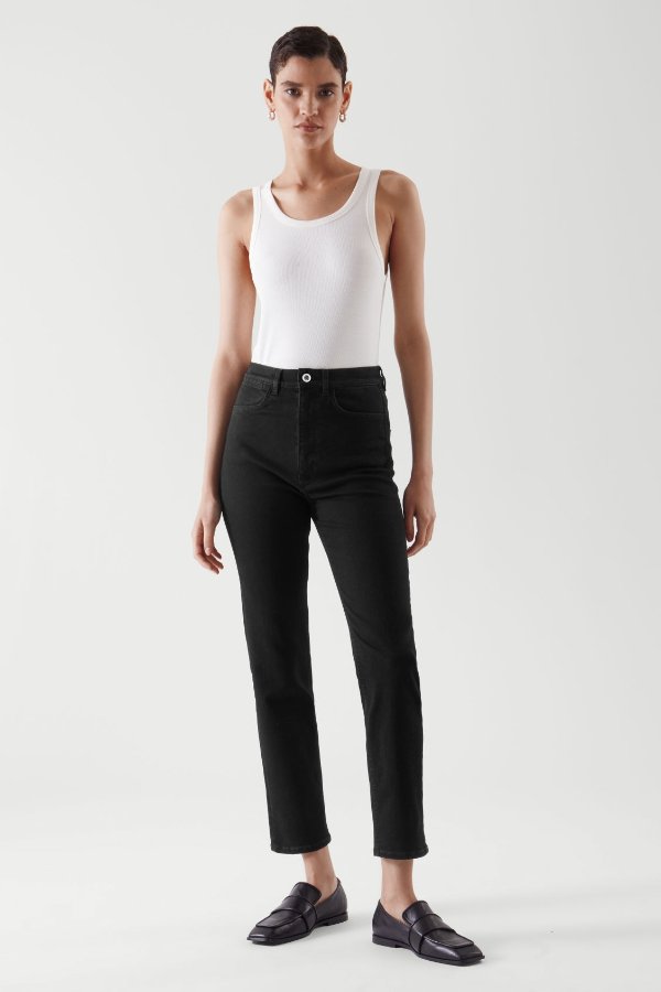 SKINNY MID-RISE JEANS