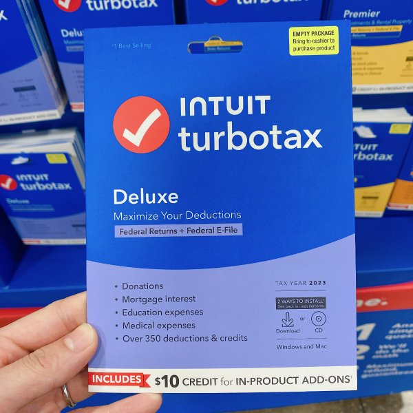 Intuit Turbotax Deluxe Federal 2023 报税软件