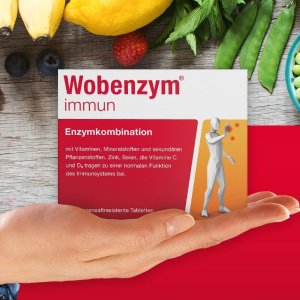 120粒仅€29.99(原价€39.98)Wobenzym 高纯度酵素 增强免疫力 平衡营养 应对高强度压力