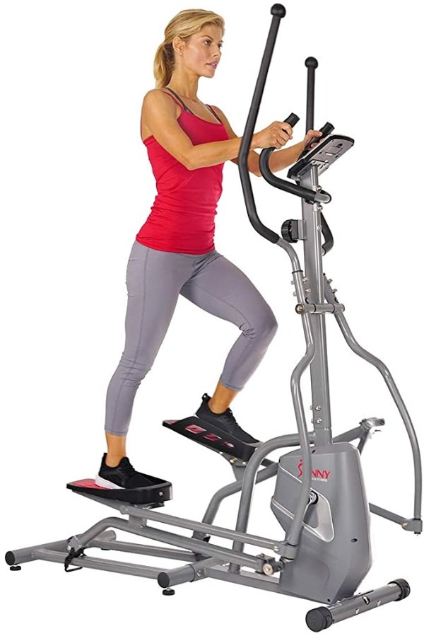 Amazon Sunny Health & Fitness Magnetic Elliptical Trainer Machine