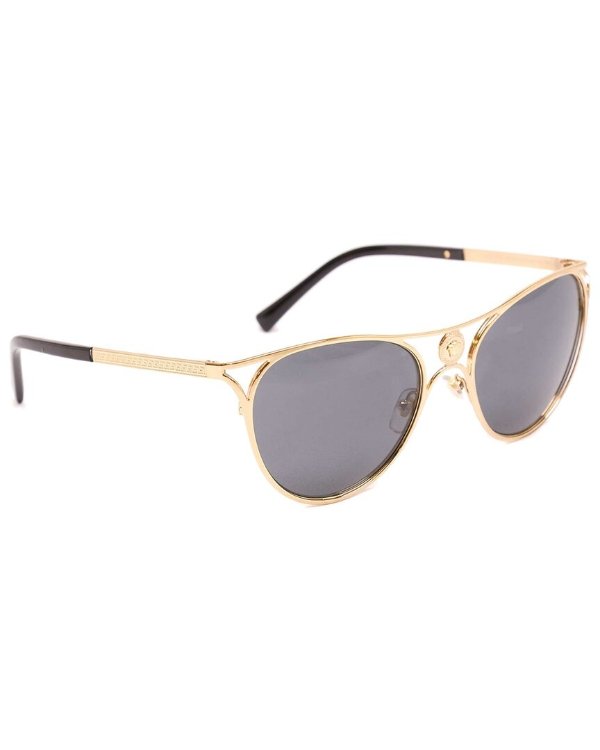 Versace Women's VE2237 57mm Sunglasses / Gilt