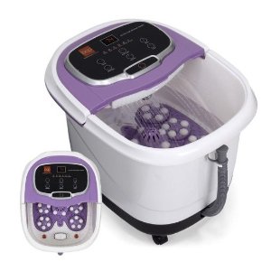 Dealmoon Exclusive: Portable Heated Foot Bath Spa w/ Massage Rollers