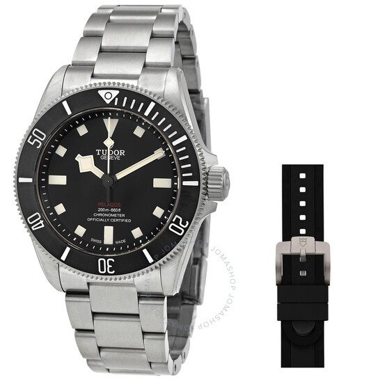 Pelagos 39 Automatic Black Dial Men's Watch 25407N-0001