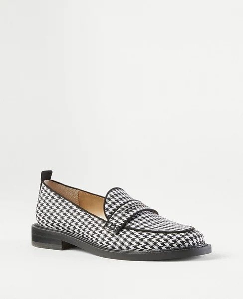 Houndstooth Loafers | Ann Taylor