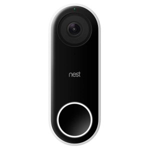 Google Nest Hello Video Doorbell with 6 Month Nest Aware Subscription